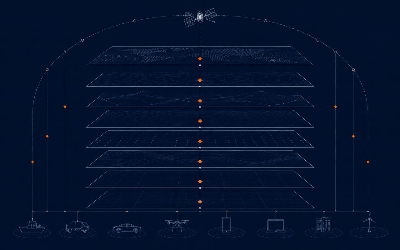 NTN Convergence: Where Satellite, Cellular, Modems, Vehicles and Software Become One IP Stack — featured illustration