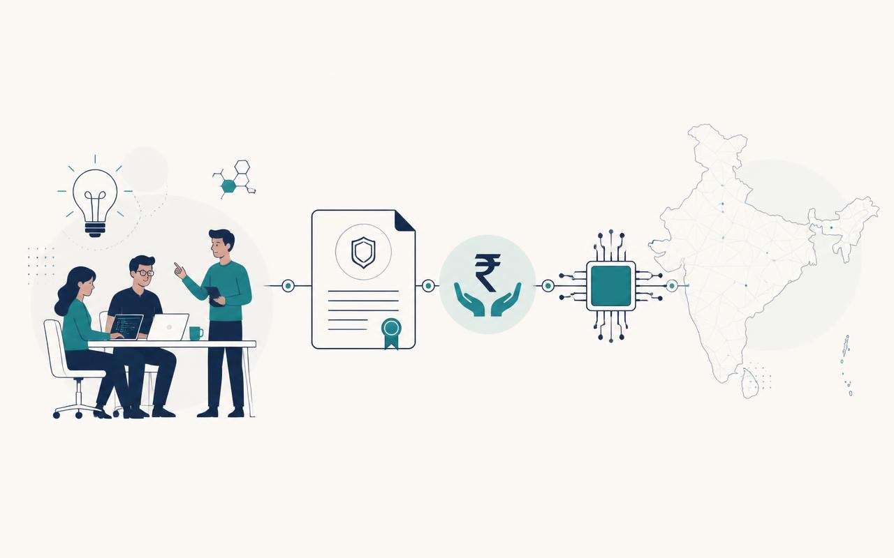 Patent Reimbursement Schemes in India: How Startups & MSMEs Can Reduce Patent Filing Costs — featured illustration