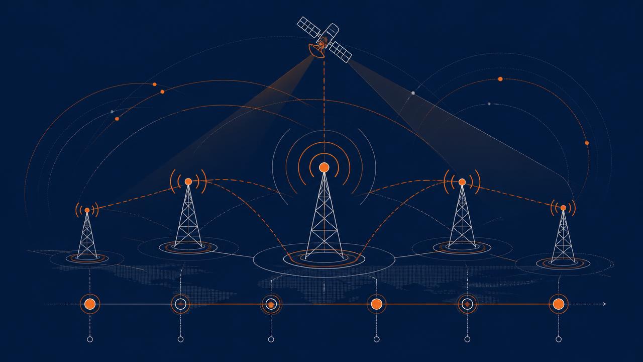6G patent news — 3GPP standardisation timeline and radio access network topology illustration