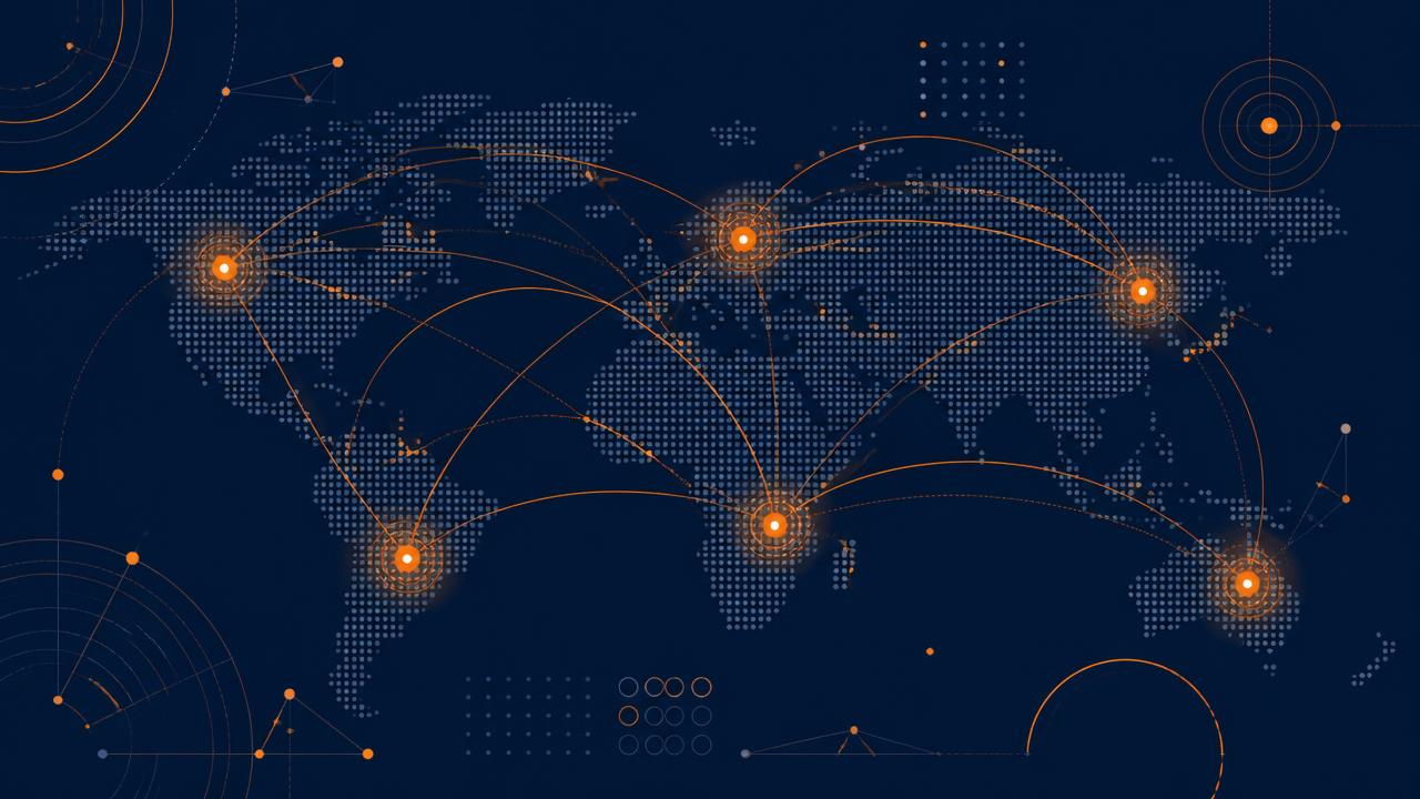 India patent news — global 6G cooperation network and standards collaboration illustration